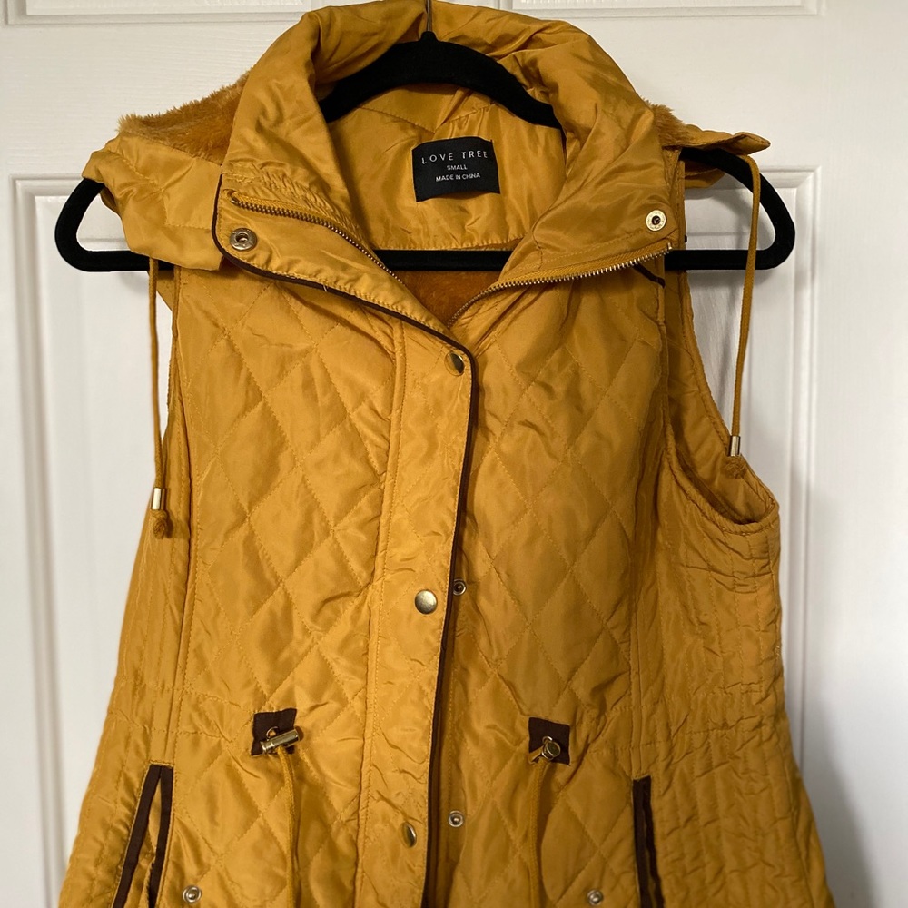 Mustard vest